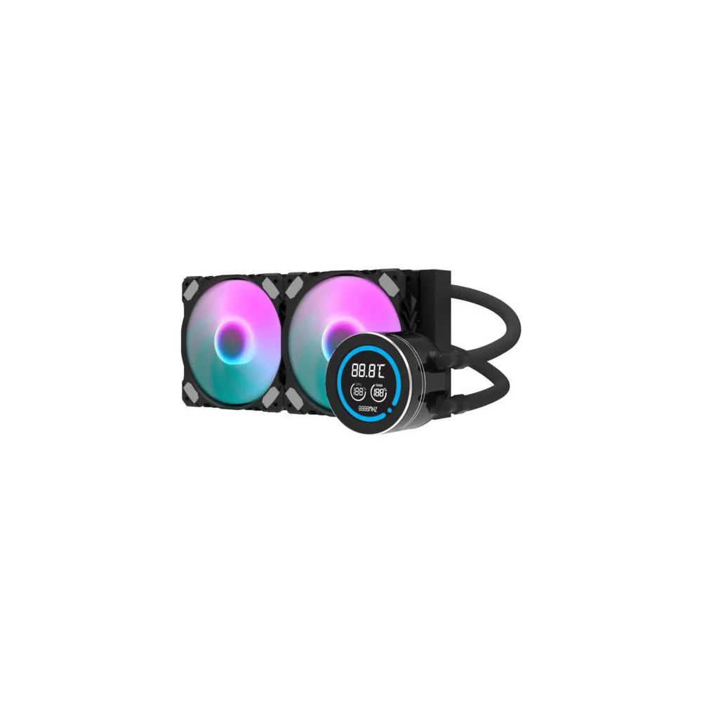 AIGO DN240D ARGB LCD 240mm Siyah Sıvı Soğutma 1851/AM5