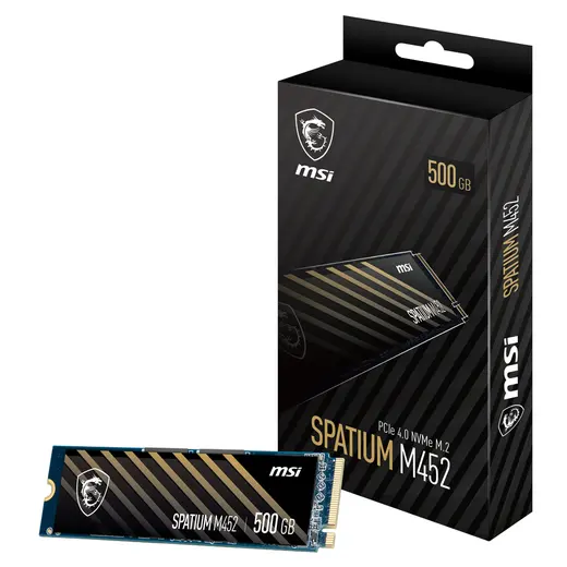 MSI SPATIUM M452 500GB NVME M.2 SSD