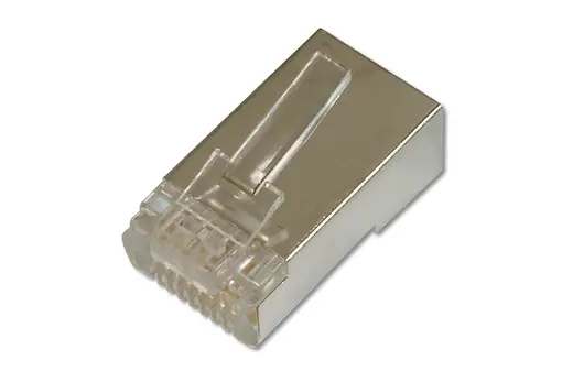 DIGITUS AK-219603 CAT 6 Modüler Konnektör, zırhlı, yuvarlak kablo için