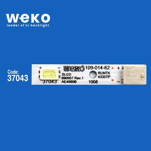 WKSET-6307 37043X4 SLED 090907 REV.1 AE4060A RUNTK 4336TP 4 ADET LED BAR (43LED) alternatif görünüm