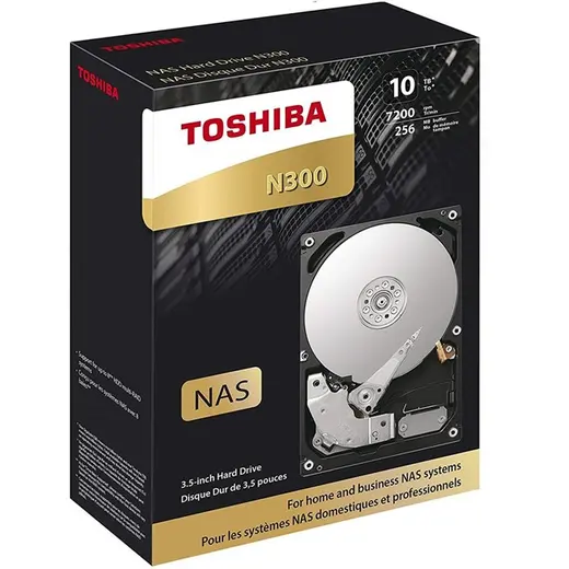 Toshiba N300 10TB 7200Rpm 512MB - MN10ADA10TS görseli 3