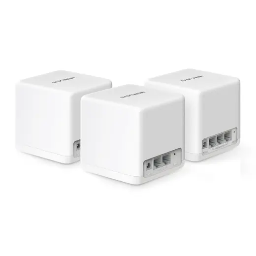 MERCUSYS HALO H60X 3P WIFI6 AX1500 Mesh Router 3'lü paket görseli 2