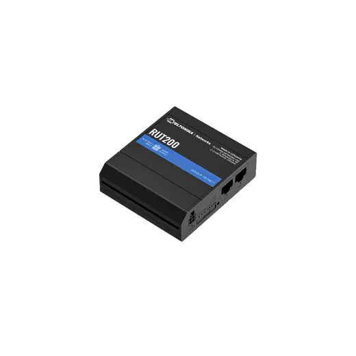 TELTONIKA TE-RUT200-E 4G (LTE) Endüstriyel Router - Cat 4 (150/50 Mbps) - 1 x eSIM, 1x SIM Kart Yuvası, 1x Radyo görseli 1