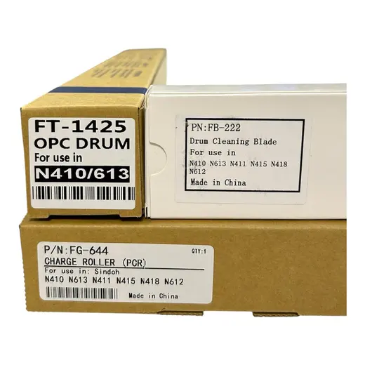 Sindoh N410 N613 Smart Drum Kit N411 N415 N418 N612 (Drum,Blade,Charge Pcr) görseli 1