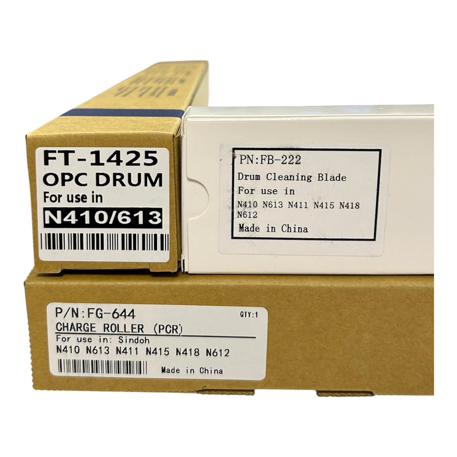 Sindoh N410 N613 Smart Drum Kit N411 N415 N418 N612 (Drum,Blade,Charge Pcr)