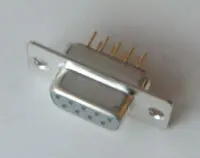 DIGITUS A-DF 09 PP/Z D-SUB, 09-uç, Düz PCB için