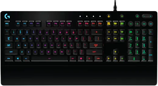 Logitech G213 Prodigy Oyuncu Klavyesi Siyah 920-008094 alternatif görünüm