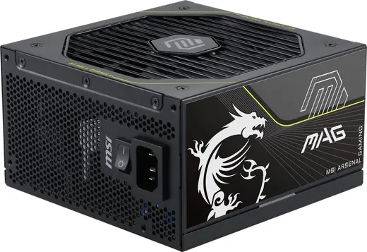 MSI 1200W 80+ PLATINUM MAG A1200PLS PCIE5 Tam Modüler Power Supply alternatif görünüm