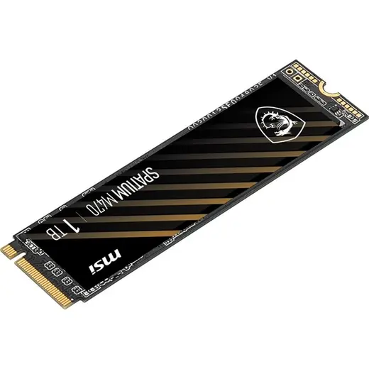 MSI 1TB SPATIUM M470 PRO 6000- 4500MB/s M2 NVME GEN4 DİSK görseli 1