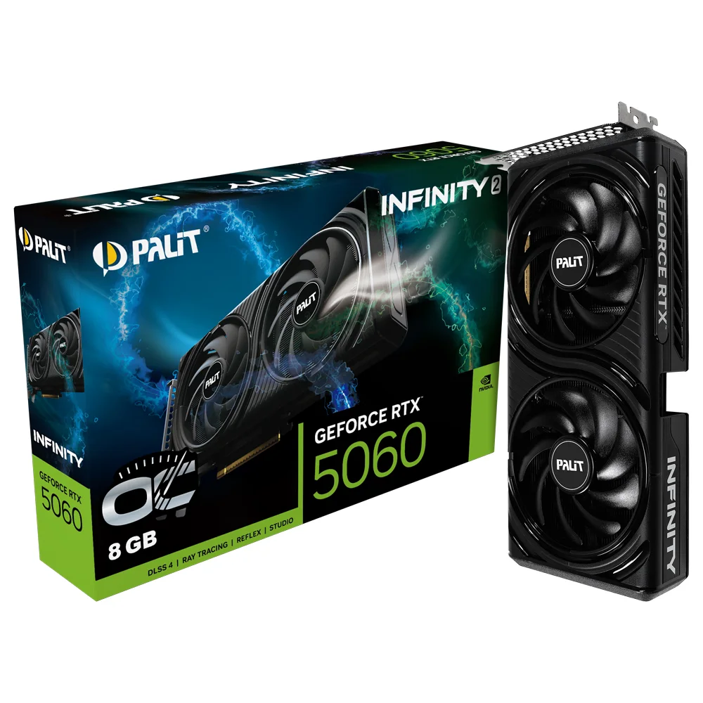 Palit RTX5060 INFINITY 2 OC V1 8GB 128Bit GDDR7
