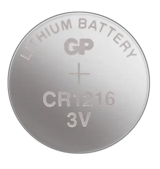 Gp CR1216-C5 3V Lityum Düğme Pil 5'li Paket alternatif görünüm