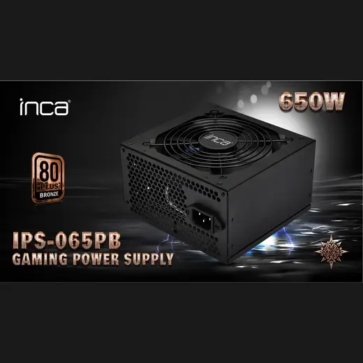 INCA 650W 80+ BRONZE EMPOUSA IPS-065PB Power Supply görseli 2
