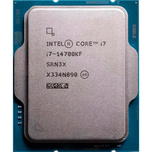 INTEL CORE i7 14700KF 61MB 20çekirdekli VGA YOK 1700p 125w Kutusuz+Fansız