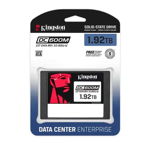 Kingston SEDC600M Enterprise 1.92TB 2.5'' SATA SSD görseli 3