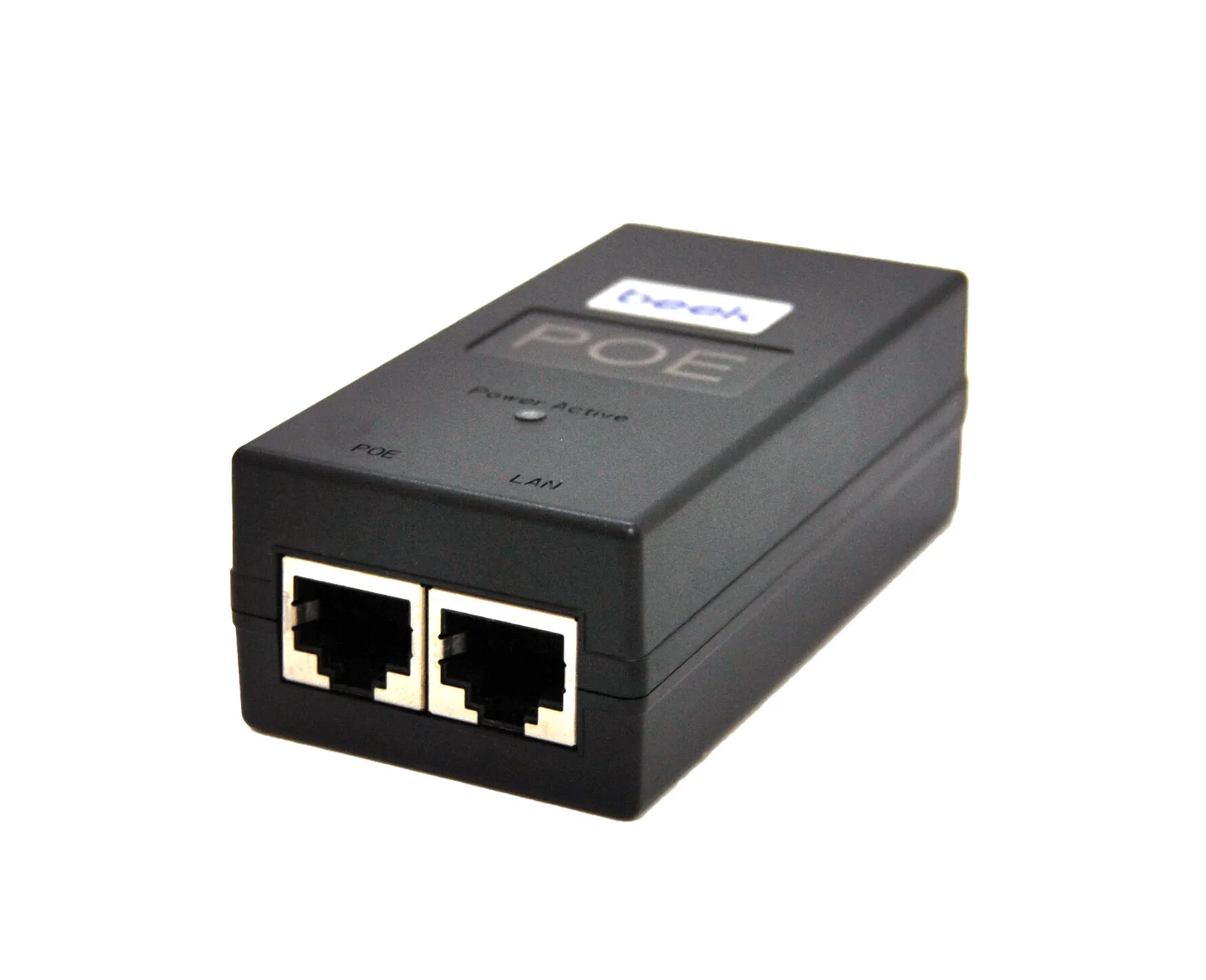 BEEK BS-PI-GE30 PoE Injector, IEEE 802.3at 100M/1000Mbps, güç girişi AC100V~AC240V, güç çıkışı 48V