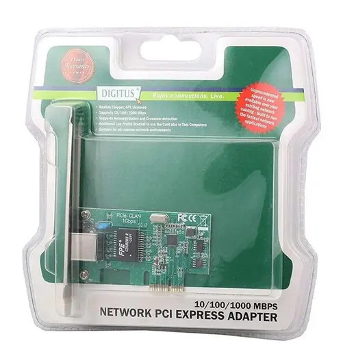 Digitus Gigabit PCI Express Ethernet Kartı alternatif görünüm