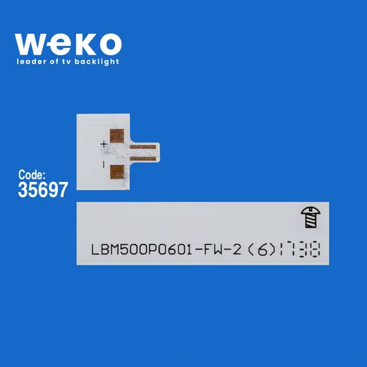 WKSET-6762 35697X12 LB50085 V0_00 LBM500P0601-FW-2 12 ADET LED BAR alternatif görünüm