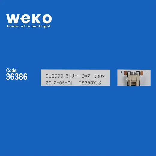 WKSET-6379 36386X3 DLED39.5KJAH 3X7 0002 F62DLED395KJAH370002 04 3 ADET LED BAR alternatif görünüm