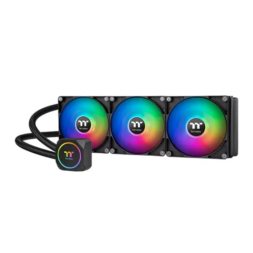 THERMALTAKE 420MM TH420 CL-W367-PL14SW-A ARGB AM5-1851p Sıvı Soğutmalı İşlemci Fanı görseli 6