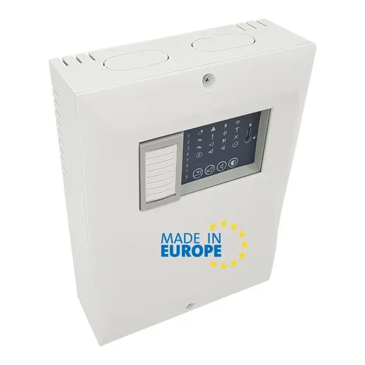 UniPOS FS 4000/8 8 Zonlu Konvansiyonel Yangın Alarm Paneli görseli 3