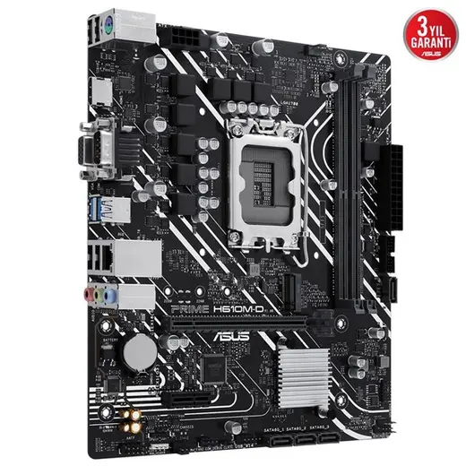 ASUS PRIME H610M-D DDR5 HDMI PCIE 4.0 1700p mATX görseli 4