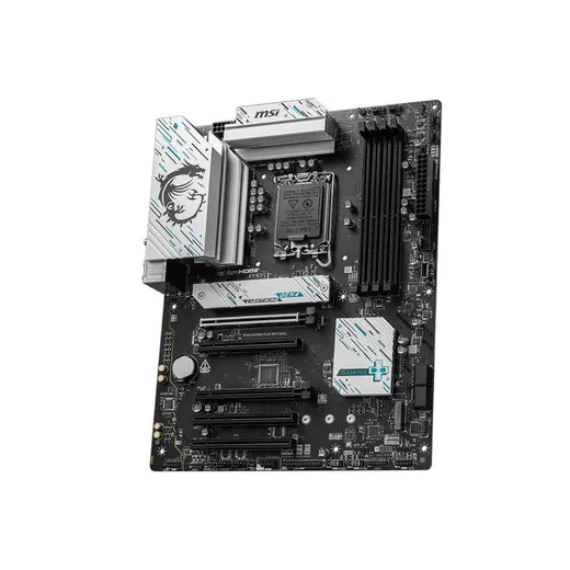 MSI B760 GAMING PLUS WIFI DDR4 1700P DDR4 SES GLAN DP/HDMI SATA3 USB3.2 ATX görseli 3