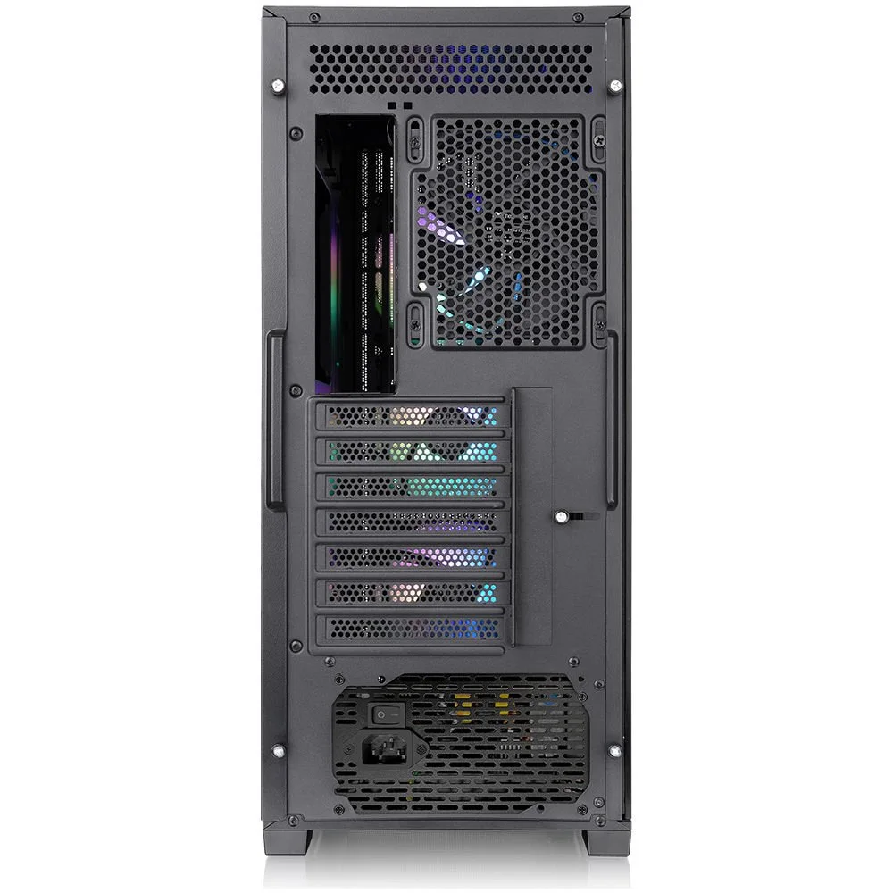 THERMALTAKE 650W 80+ BRONZE V290 TG CA-3Z7-65M1WE-00 3-ARGB FANLI Gaming Mid-Tower PC Kasası