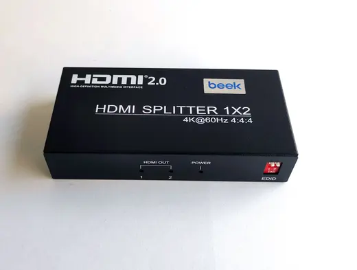BEEK BS-VSP-HA02UH 2 Port 4K HDMI Çoklayıcı, HDMI 2.0, HDCP 2.3, 4K60Hz, 1080P 60Hz alternatif görünüm