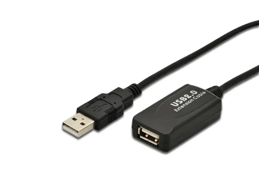 DIGITUS DA-70130-4 USB Repeater Kablosu, USB 2.0, 5 metre