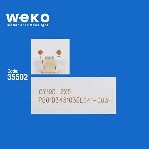 WKSET-6545 35502X2 CY19D-2X5 PB01D345103BL041-001H - 8D2A-DLM1-950501 2 ADET LED BAR alternatif görünüm