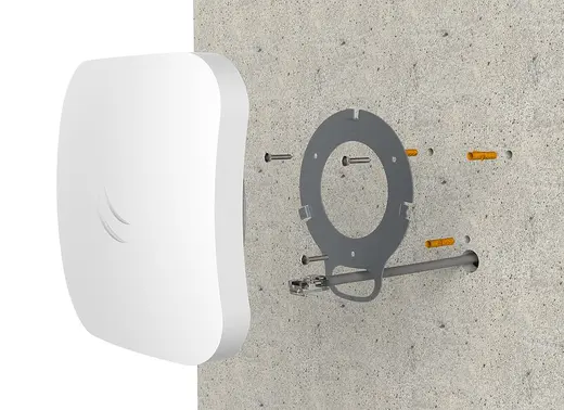 Mikrotik RBcAPGi-5acD2nD cAP AC 2.4 Ghz + 5 Ghz 2x2 ,L4,2.5dBi,Tavana Montaj 802.11b/g/n Gigabit Verici / Ap alternatif görünüm