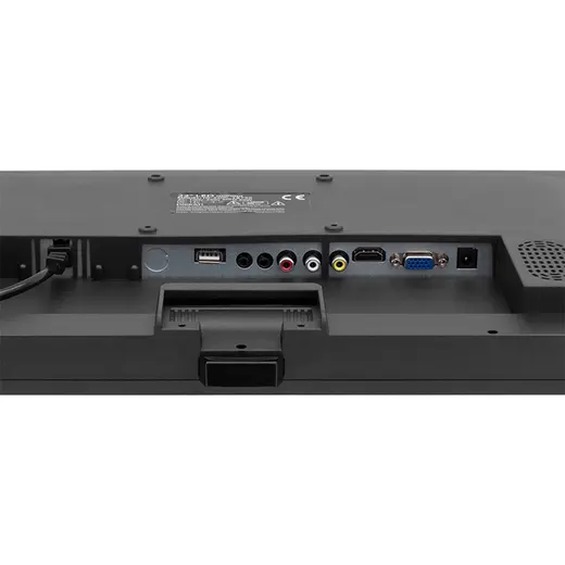 HELLO HL-1900 19 AUDIO IN-RCA-VGA-HDMI-USB 12 VOLT ADAPTÖRLÜ FULL HD LED MONİTÖR+HOPARLÖR (45 CMX32 CM) alternatif görünüm