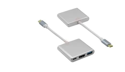 Frisby FA-7656TC Type-C - HDMI + USB 3.0 Adaptör + PD Şarj
