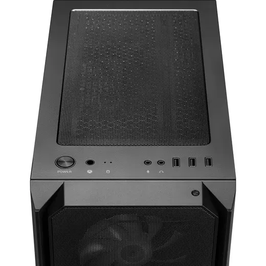 MSI MAG FORGE M110R AIRFLOW Temperli Cam ARGB Matx Mini Tower Kasa PSU YOK görseli 3