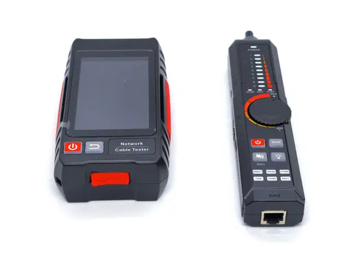 BEEK BT-LT600S 4 inch IPS touch screen network cable tester,RJ45 TDR cable tester + Digital cable tracer + Visual fault görseli 8