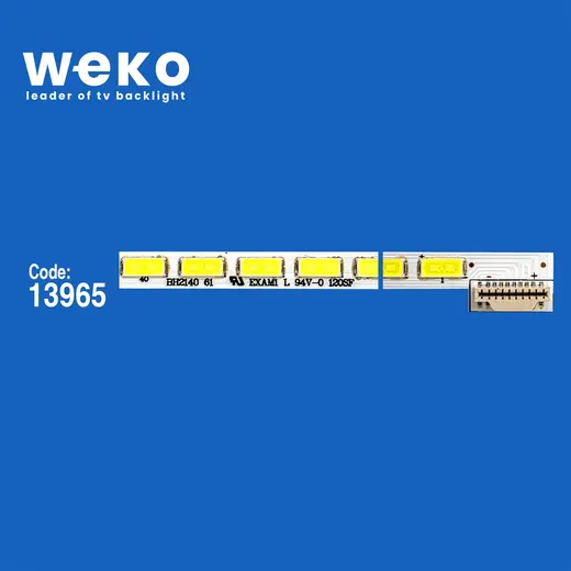 WKSET-6122 13965X1 32 V12 EDGE REV0.4 2 1 ADET LED BAR (42LED) alternatif görünüm