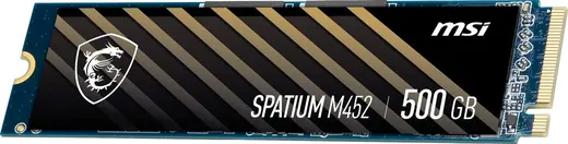 MSI 500GB M452 3500-2700MB/s M2 NVME GEN4 Disk alternatif görünüm