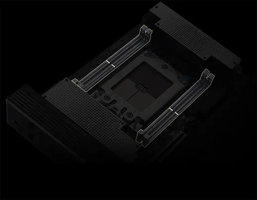 ASUS PRO WS TRX50-SAGE WIFI A AMD DDR5 PCIe 5.0 sTR5 EATX görseli 3