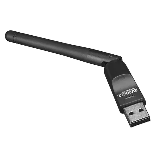 EVEREST EWN-212 150MBPS 2.4GHZ 2DBI MT7601 İŞLEMCİ WIFI USB KABLOSUZ ADAPTÖR (IPTV UYDU ALICI UYUMLU) alternatif görünüm