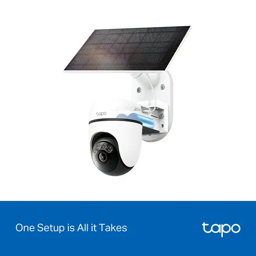 TP-LINK 5MP Speed Dome 4MM WIFI Kablosuz Pan-Tilt IP Kamera Tapo C630 Kit görseli 8