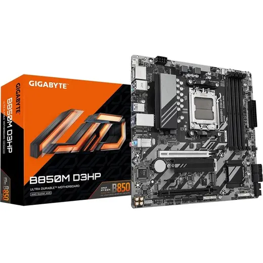 GIGABYTE B850M D3HP DDR5 HDMI DP PCIE 5.0 AM5 ATX görseli 4