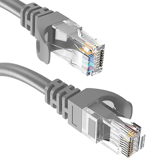 FULLY G505Z GRİ 2 METRE PATCH ETHERNET CAT6 KABLO görseli 3