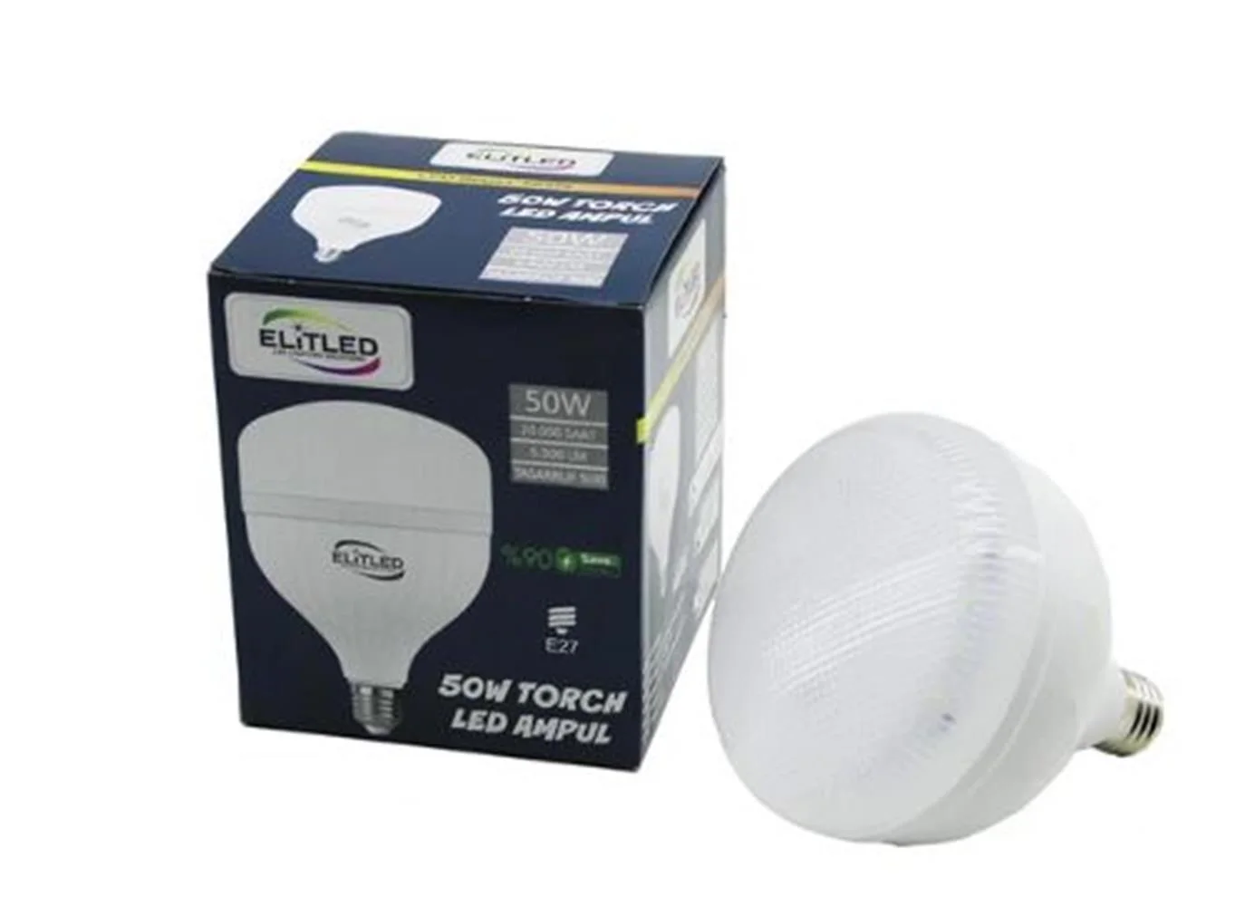 ELİTLED 50W BEYAZ TORCH AMPUL