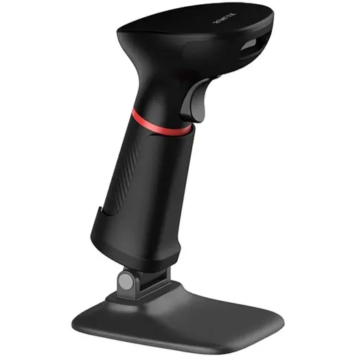 SUNLUX XL-3610 2D KAREKOD KABLOLU USB BARKOD OKUYUCU + AYAK görseli 1