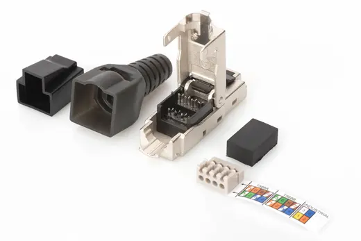 DIGITUS DN-93631 CAT6A SHIELDED RJ45 KONNEKTOR FOR 10GBIT görseli 3