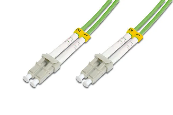 BEEK BC-FO-5LCLC-25/5 LC-LC Fiber Optic Patch Kablo, 50/125 µ, Multimode, 3.0mm, Duplex, OM5, LSZH, 25 metre