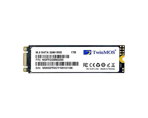 TWINMOS 1 TB M.2 SATA SSD 580/550 (NGFFGGBM2280)