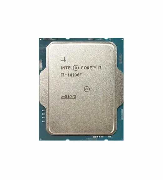 INTEL CORE i3 14100F 17MB 4çekirdekli VGA YOK 1700p 58w Kutusuz+Fansız