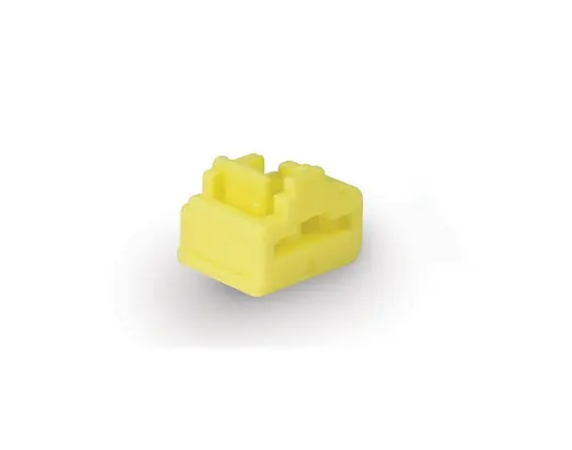 LINDY LIN-47901 RJ-45 Port Kilidi (Anahtar Hariç) – 20’li Paket, Sarı Renk RJ-45 bağlantı noktalarını yetkisiz erişime görseli 3
