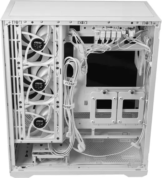 MSI MAG PANO 110R PZ WHITE Gaming Mid-Tower PC Kasası Beyaz görseli 1